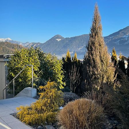 H21 - Modernes Ferienhaus 145Qm, 4Sz, Wellnessbereich Mit Sauna Und Dachterrasse Mit Panoramablick, Kuehlen Und Heizen Mit Geothermie Fügen Exteriér fotografie