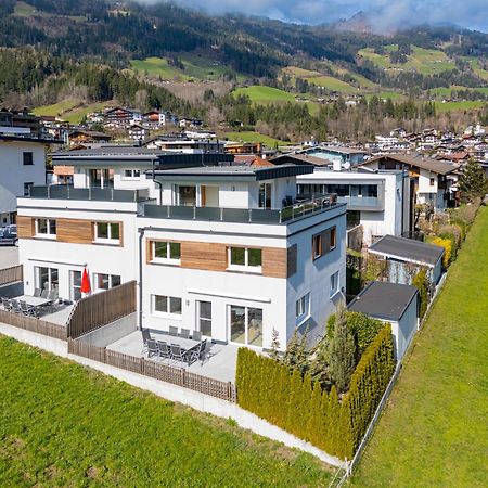 H21 - Modernes Ferienhaus 145Qm, 4Sz, Wellnessbereich Mit Sauna Und Dachterrasse Mit Panoramablick, Kuehlen Und Heizen Mit Geothermie Fügen Exteriér fotografie