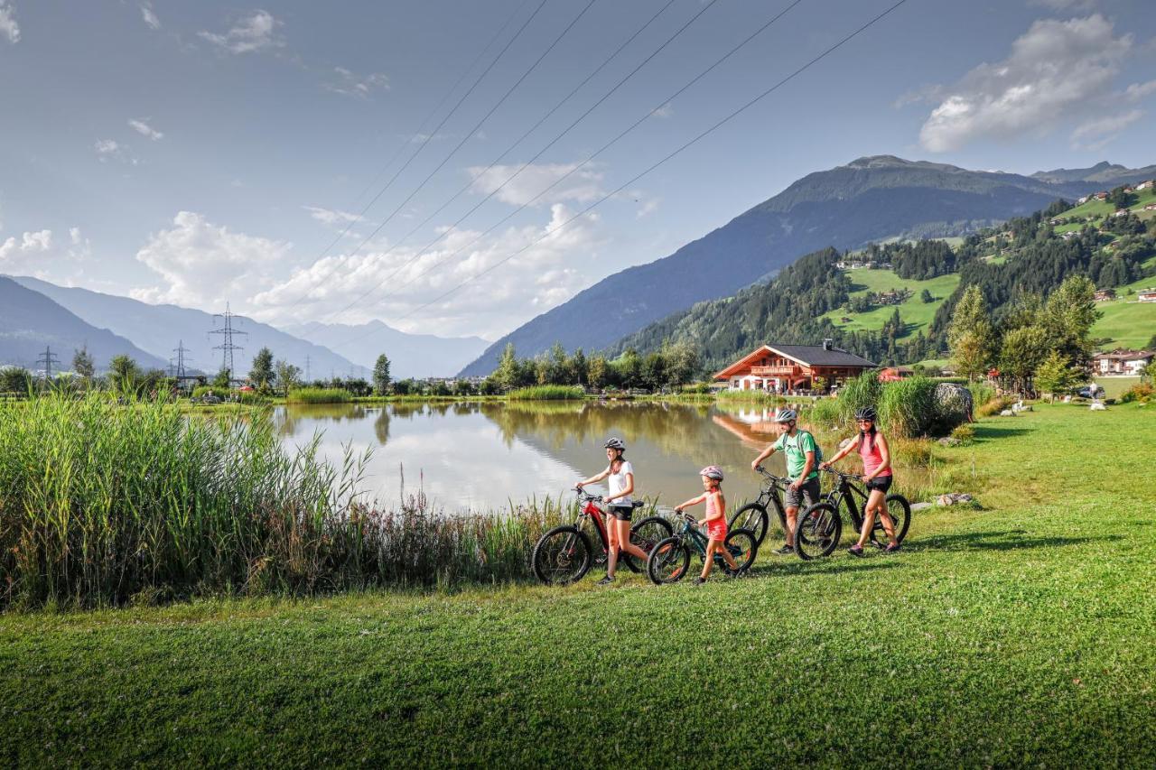 H21 - Modernes Ferienhaus 145Qm, 4Sz, Wellnessbereich Mit Sauna Und Dachterrasse Mit Panoramablick, Kuehlen Und Heizen Mit Geothermie Fügen Exteriér fotografie