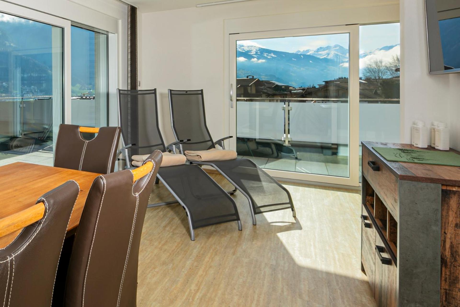 H21 - Modernes Ferienhaus 145Qm, 4Sz, Wellnessbereich Mit Sauna Und Dachterrasse Mit Panoramablick, Kuehlen Und Heizen Mit Geothermie Fügen Exteriér fotografie